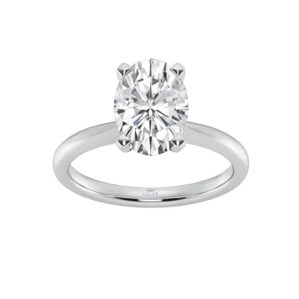 Clara solitaire engagement ring