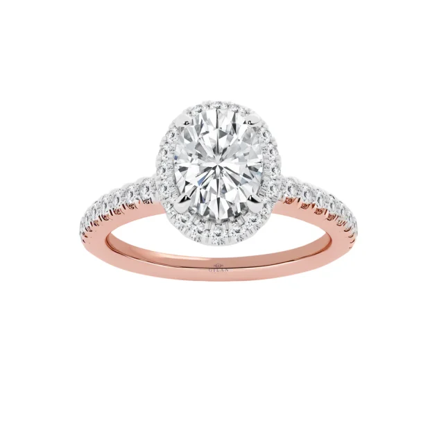 Single Halo Radiance Engagement Ring2